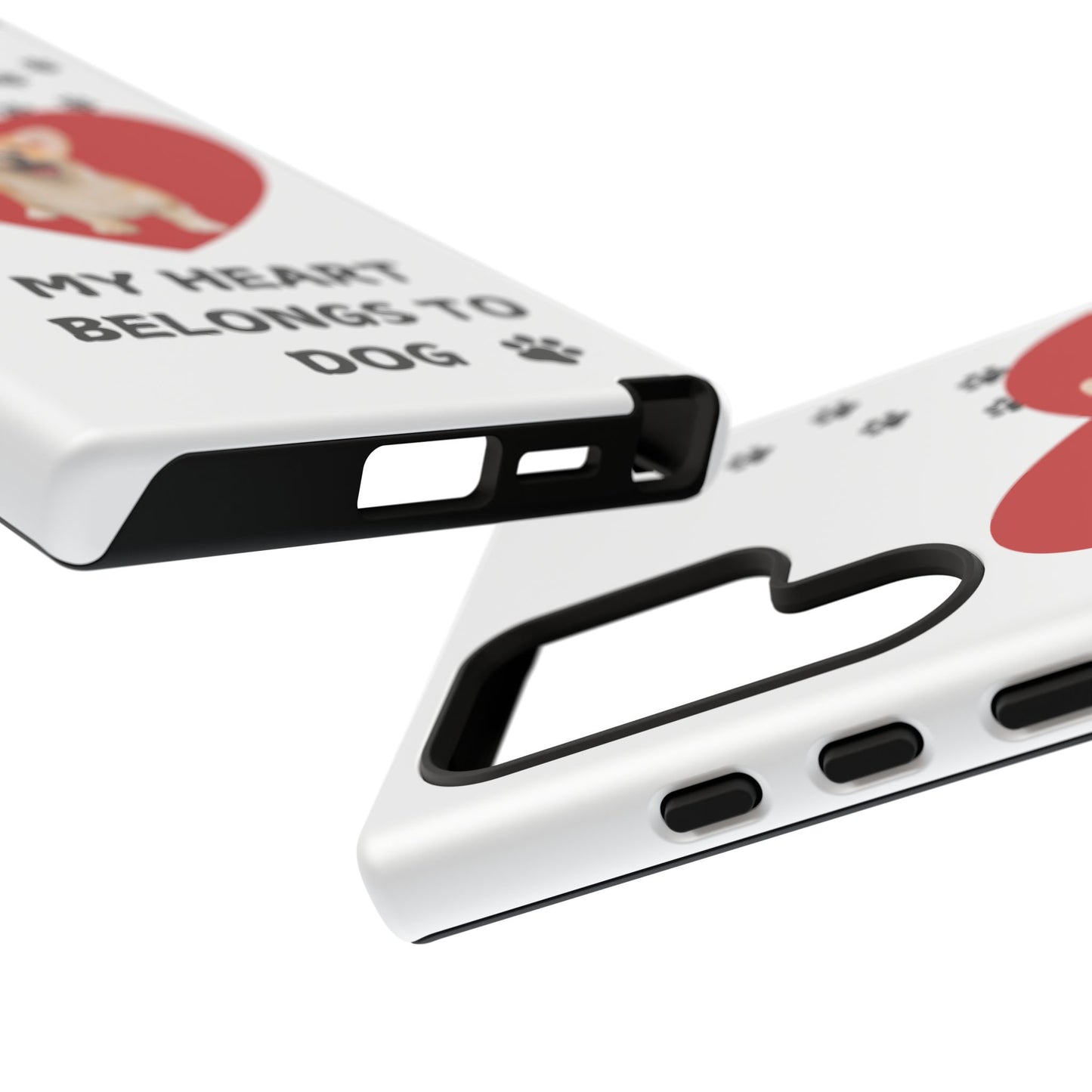 My Heart Belongs to Dog -Corgi Pup Version- Smart Phone Tough Case