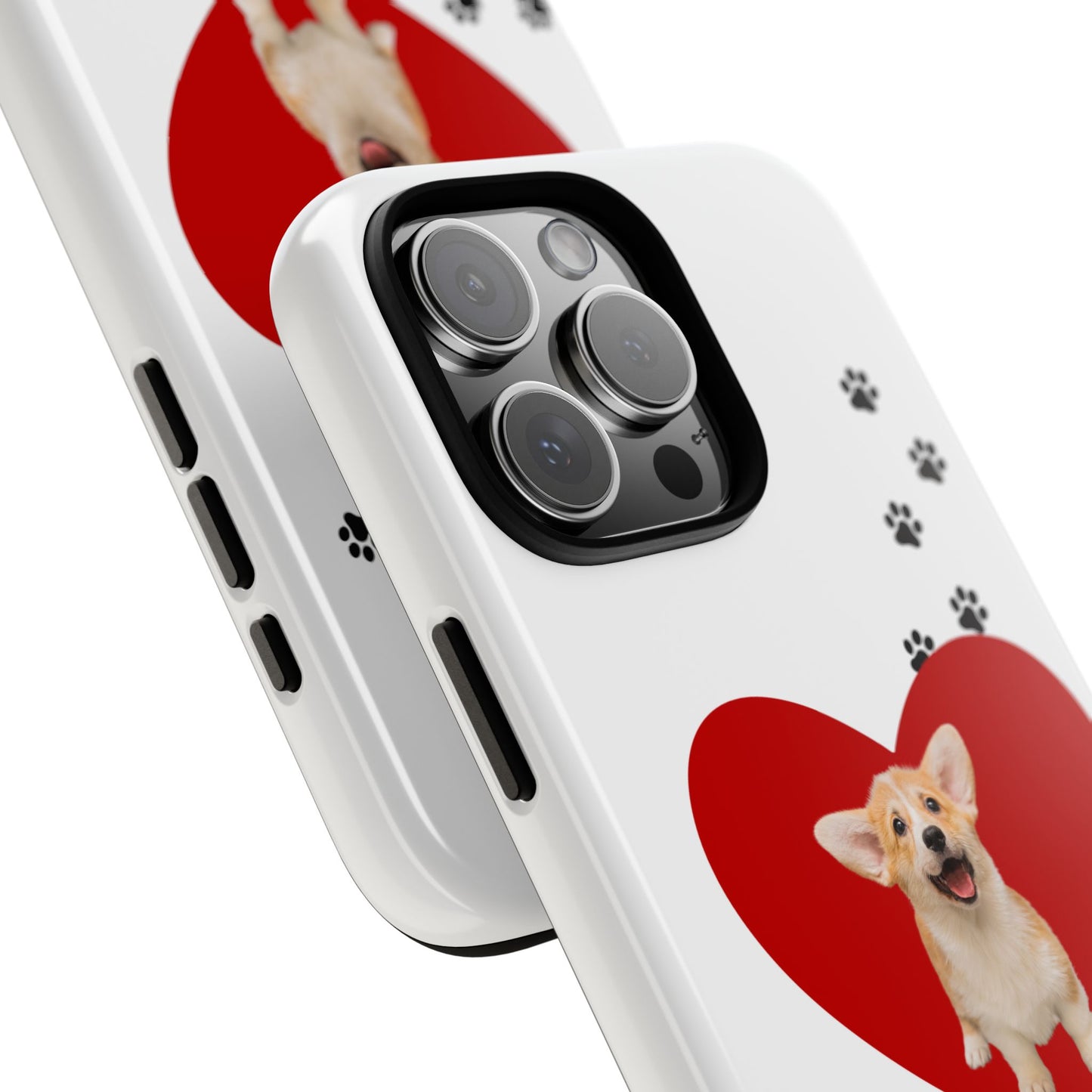 My Heart Belongs to Dog -Corgi Pup Version- Smart Phone Tough Case