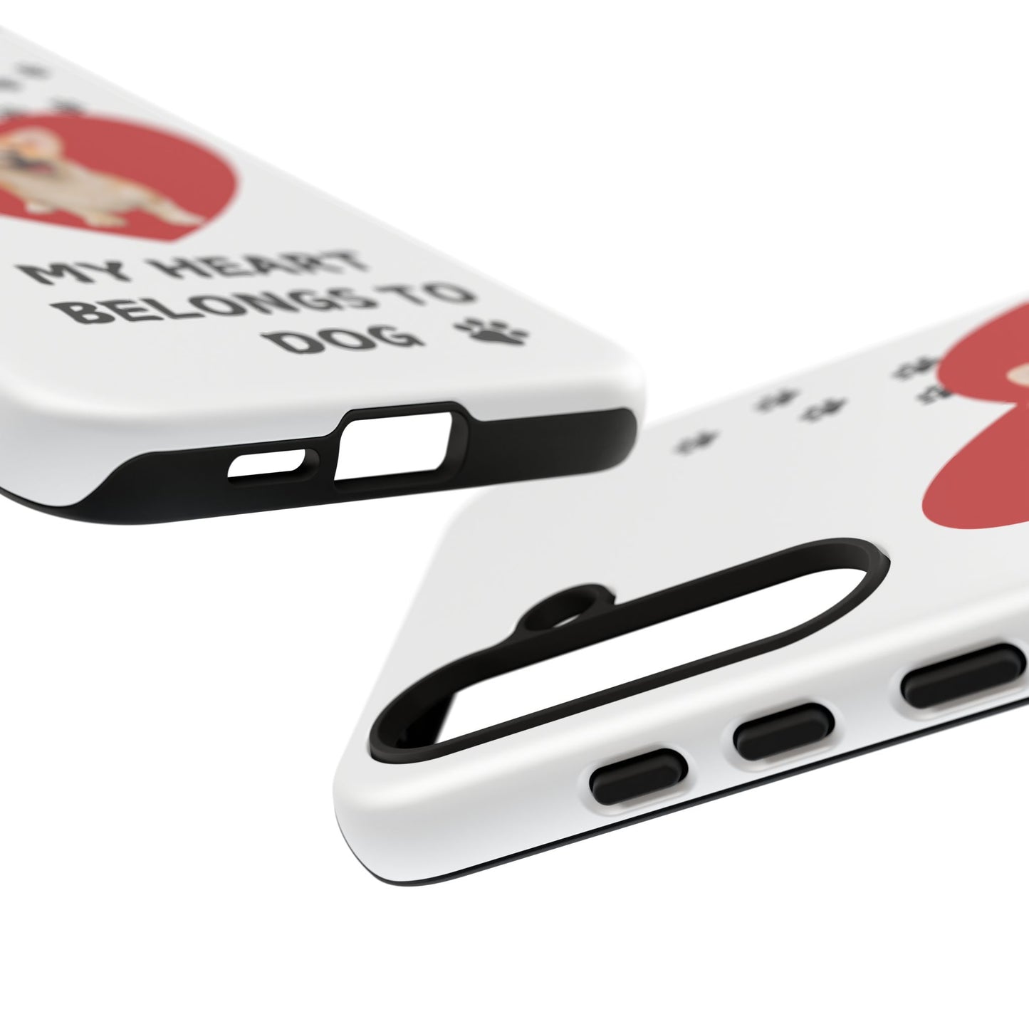 My Heart Belongs to Dog -Corgi Pup Version- Smart Phone Tough Case