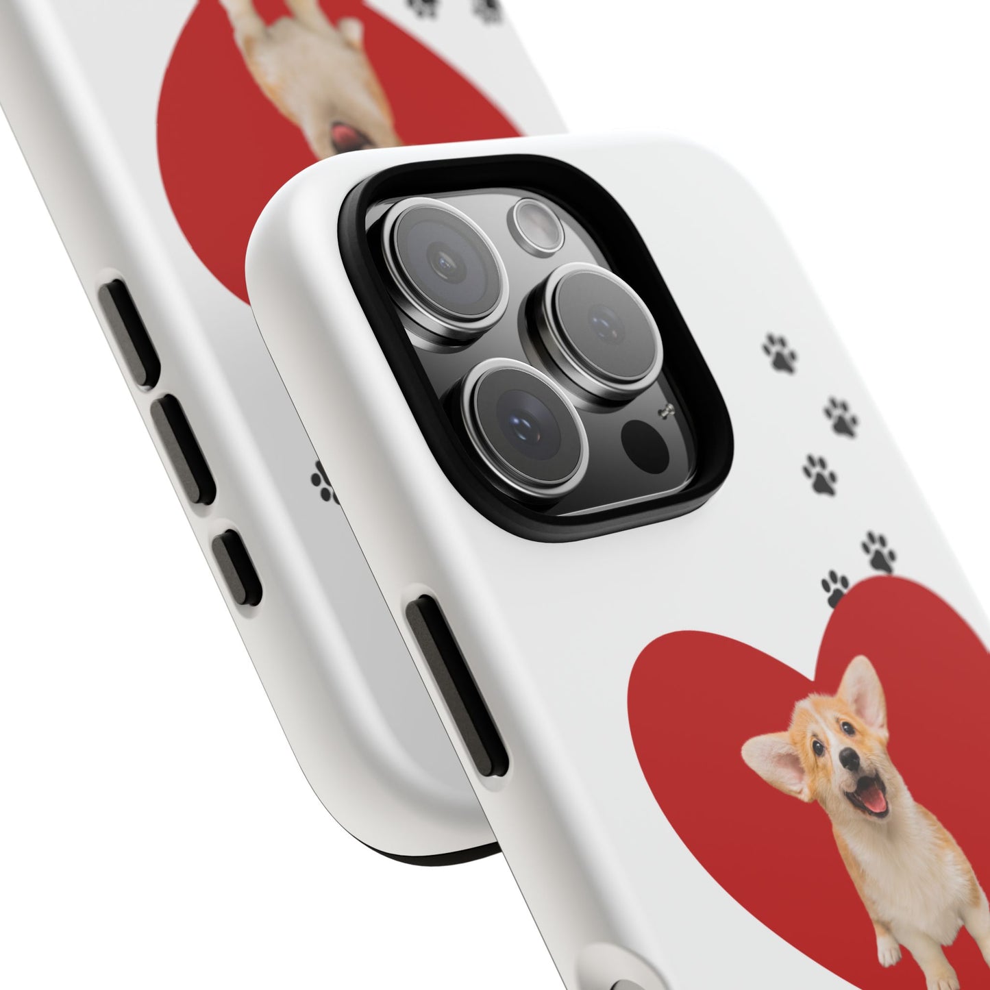 My Heart Belongs to Dog -Corgi Pup Version- Smart Phone Tough Case