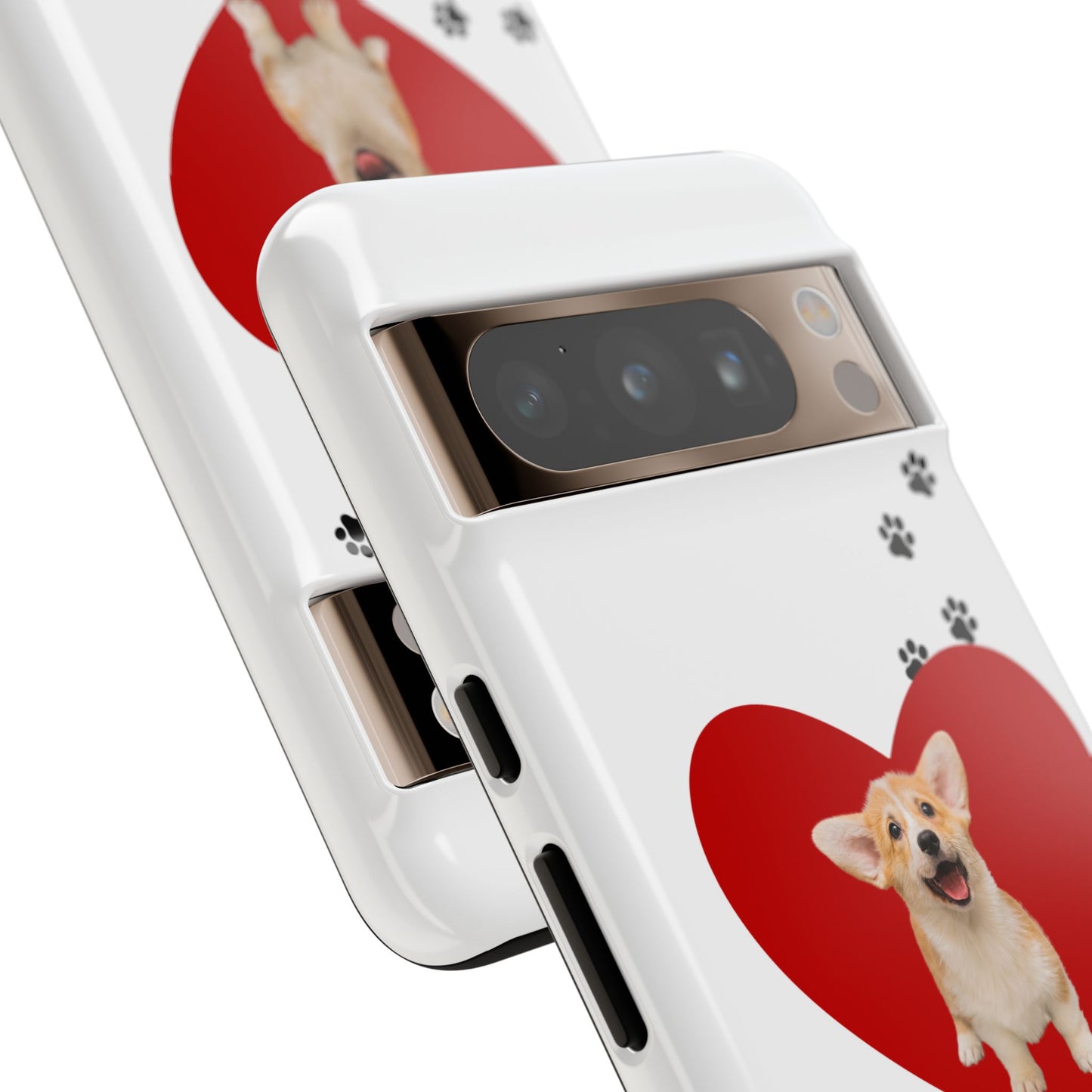 My Heart Belongs to Dog -Corgi Pup Version- Smart Phone Tough Case