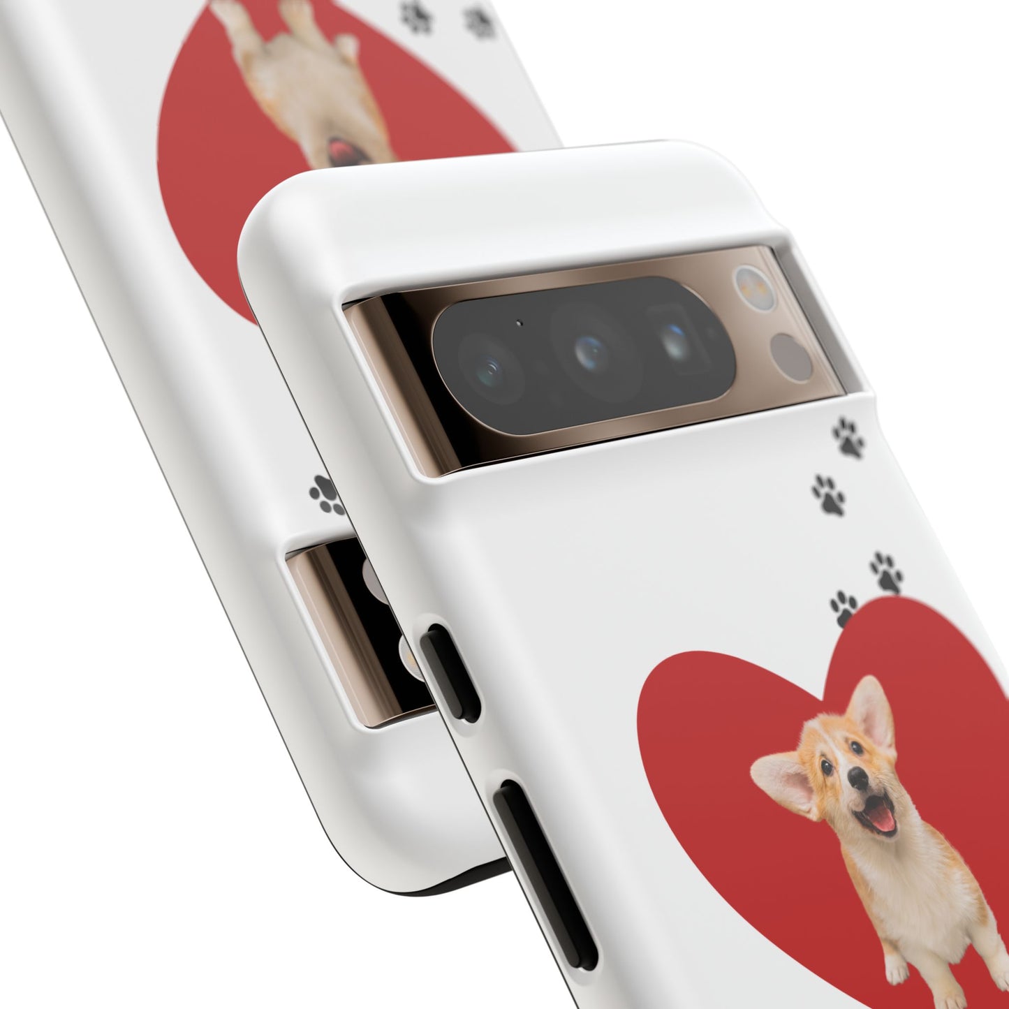 My Heart Belongs to Dog -Corgi Pup Version- Smart Phone Tough Case