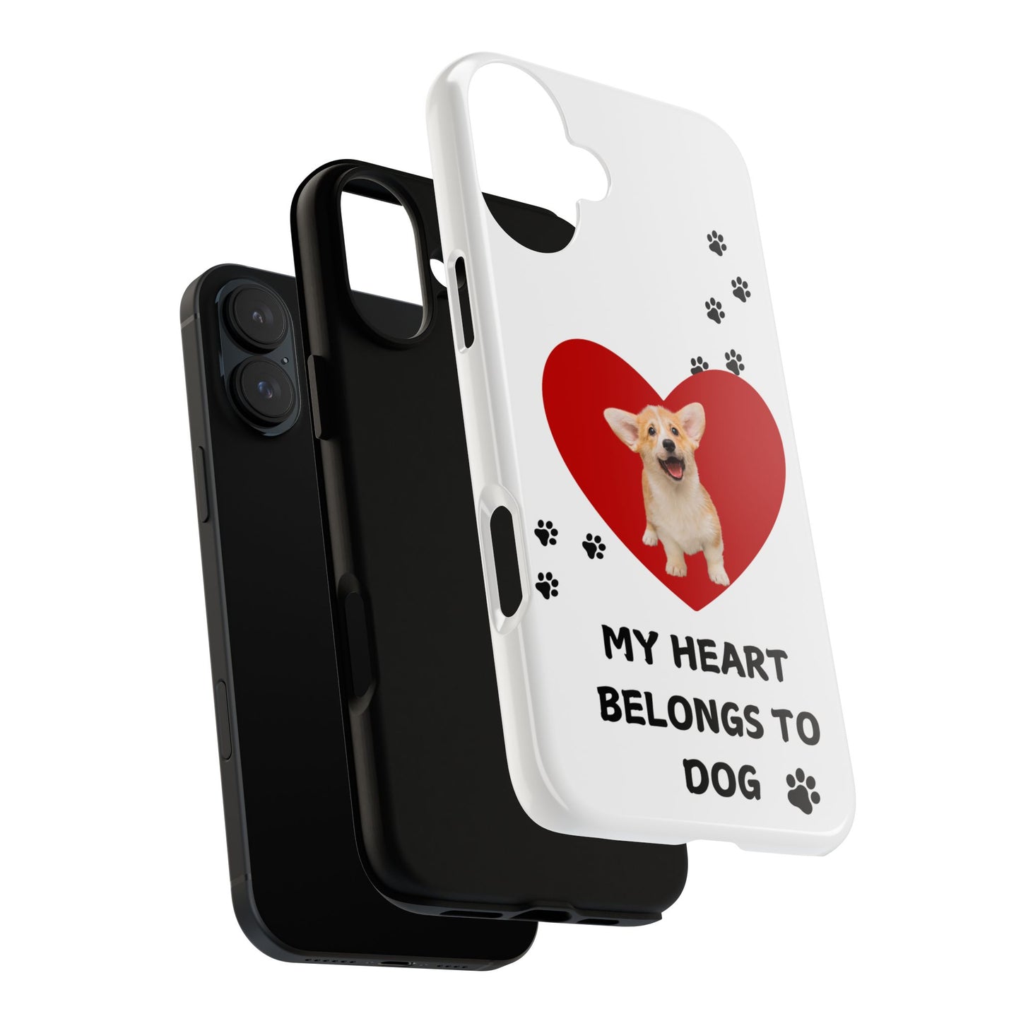 My Heart Belongs to Dog -Corgi Pup Version- Smart Phone Tough Case