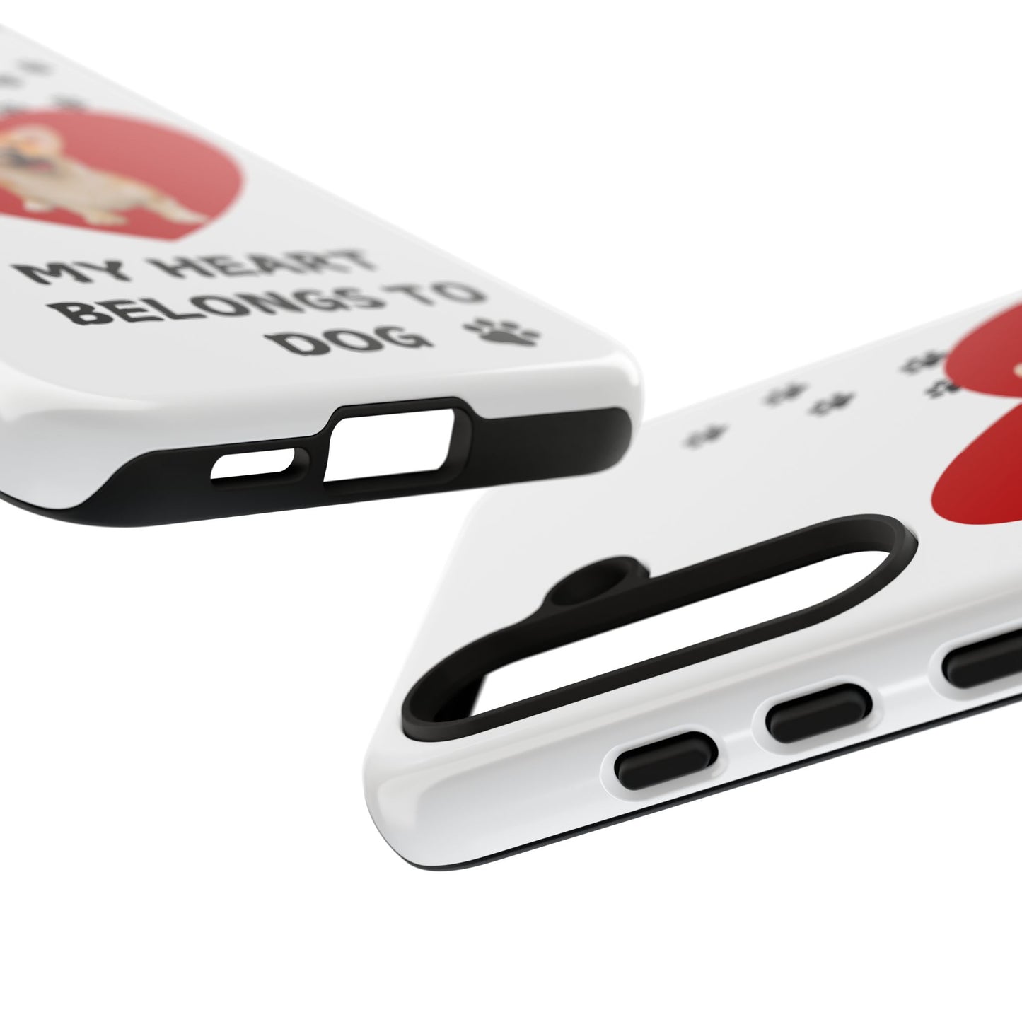 My Heart Belongs to Dog -Corgi Pup Version- Smart Phone Tough Case