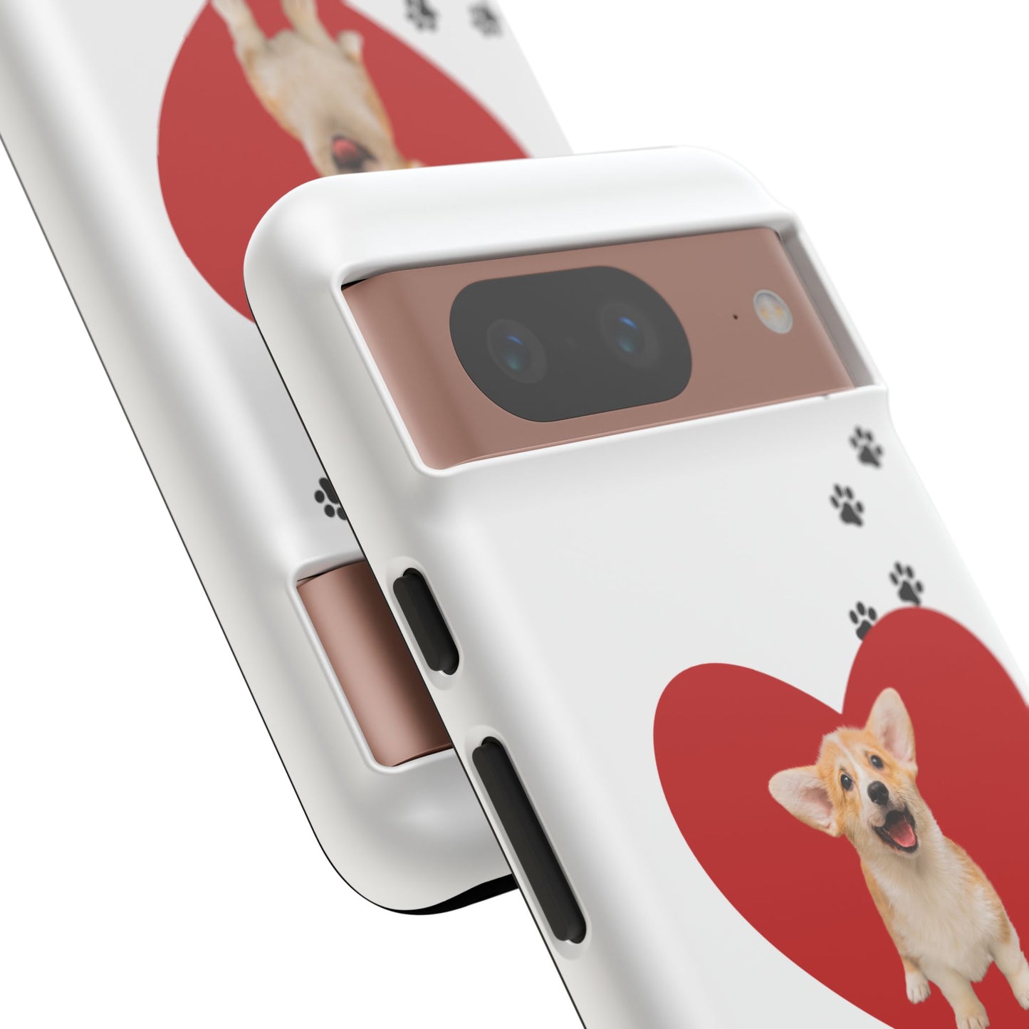 My Heart Belongs to Dog -Corgi Pup Version- Smart Phone Tough Case