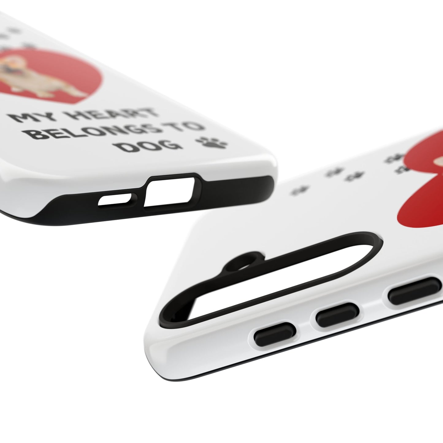 My Heart Belongs to Dog -Corgi Pup Version- Smart Phone Tough Case