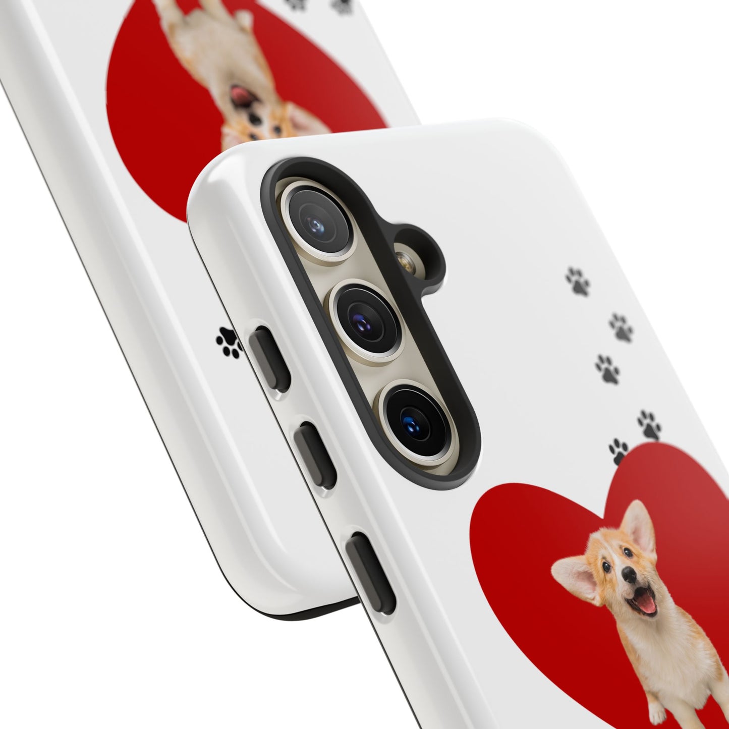 My Heart Belongs to Dog -Corgi Pup Version- Smart Phone Tough Case
