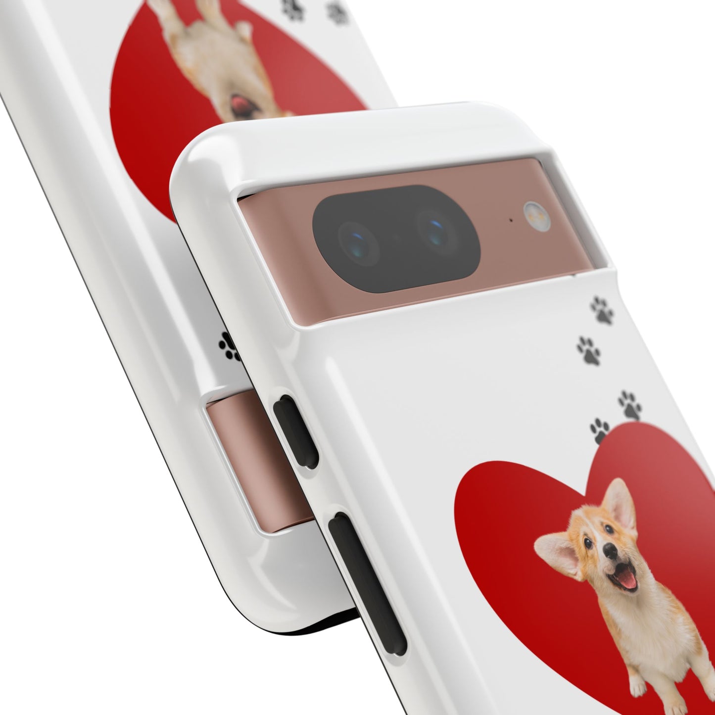 My Heart Belongs to Dog -Corgi Pup Version- Smart Phone Tough Case
