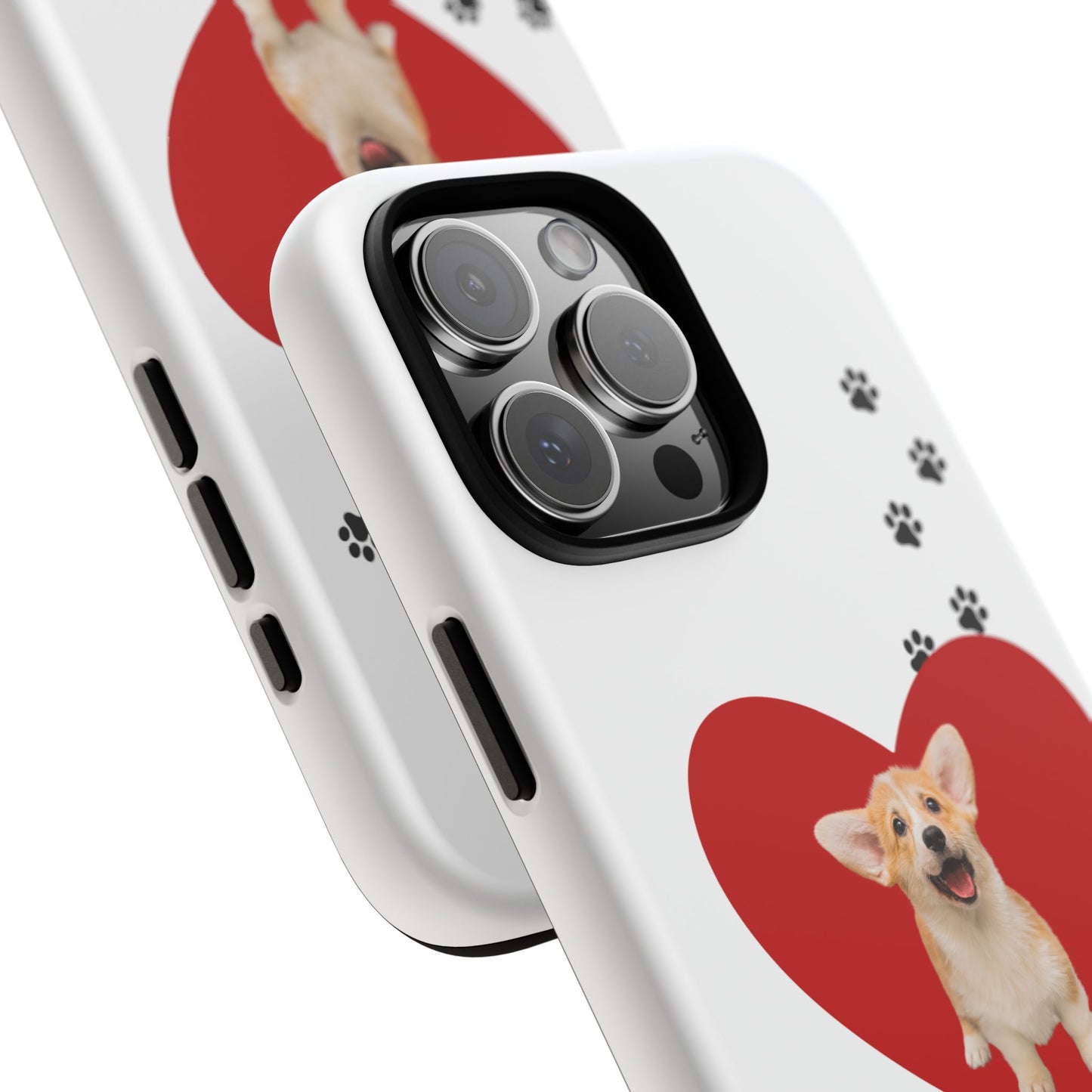 My Heart Belongs to Dog -Corgi Pup Version- Smart Phone Tough Case