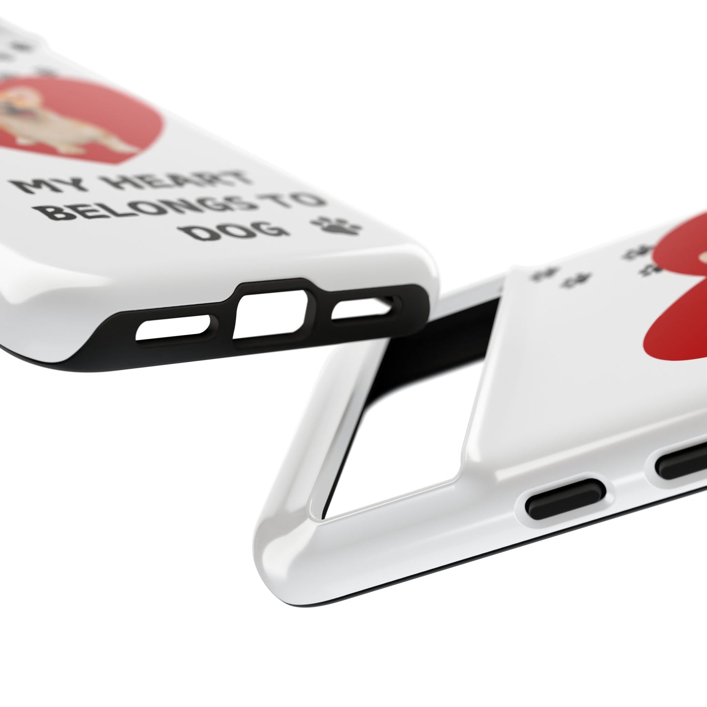 My Heart Belongs to Dog -Corgi Pup Version- Smart Phone Tough Case