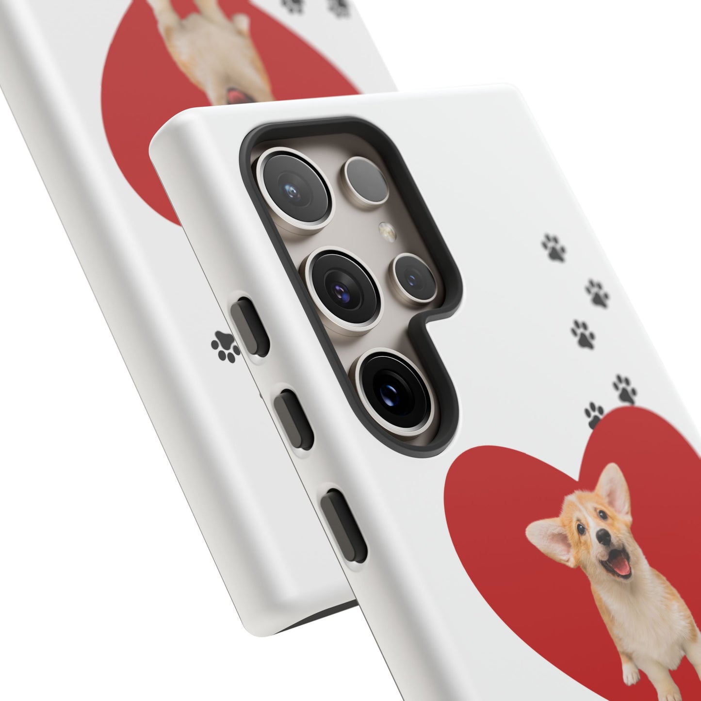 My Heart Belongs to Dog -Corgi Pup Version- Smart Phone Tough Case