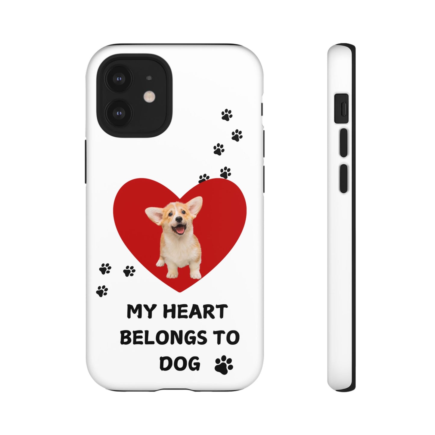 My Heart Belongs to Dog -Corgi Pup Version- Smart Phone Tough Case