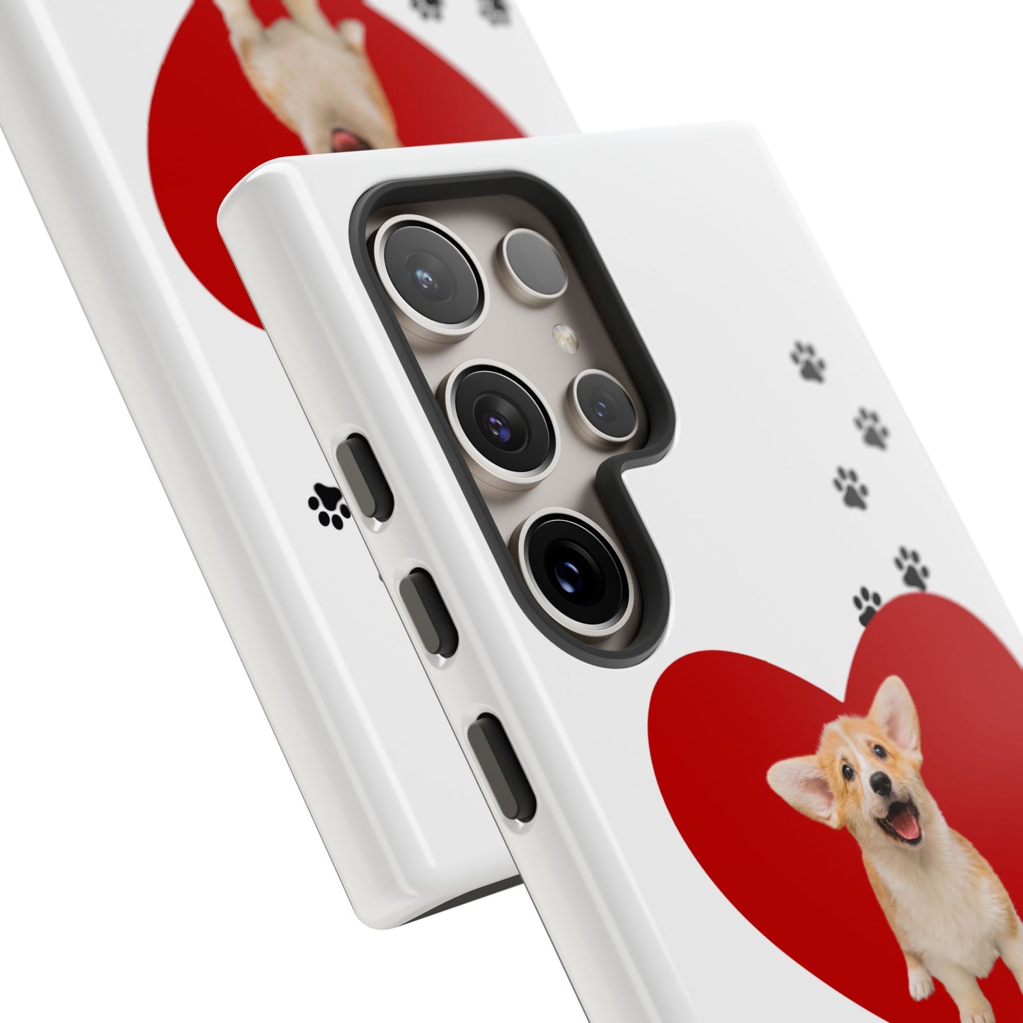 My Heart Belongs to Dog -Corgi Pup Version- Smart Phone Tough Case