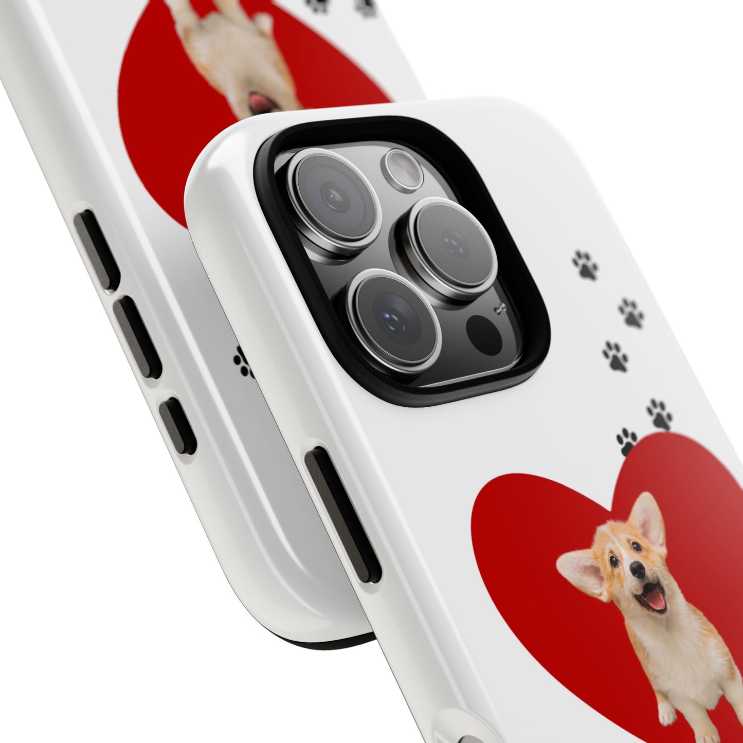 My Heart Belongs to Dog -Corgi Pup Version- Smart Phone Tough Case