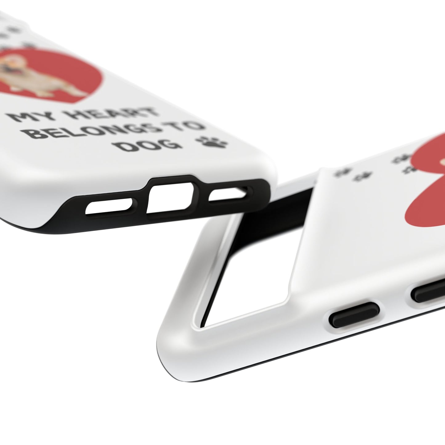 My Heart Belongs to Dog -Corgi Pup Version- Smart Phone Tough Case