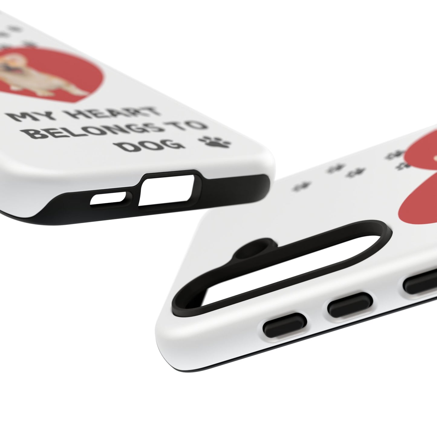 My Heart Belongs to Dog -Corgi Pup Version- Smart Phone Tough Case