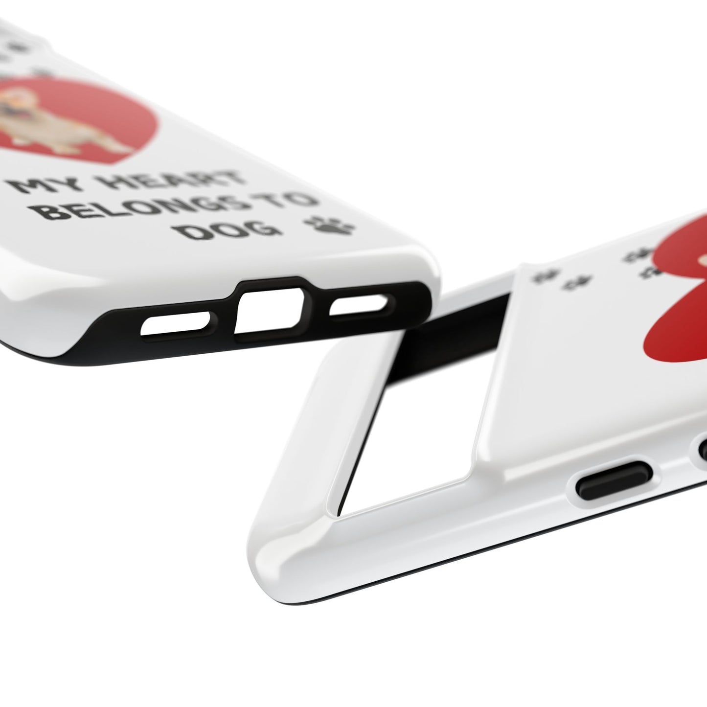 My Heart Belongs to Dog -Corgi Pup Version- Smart Phone Tough Case