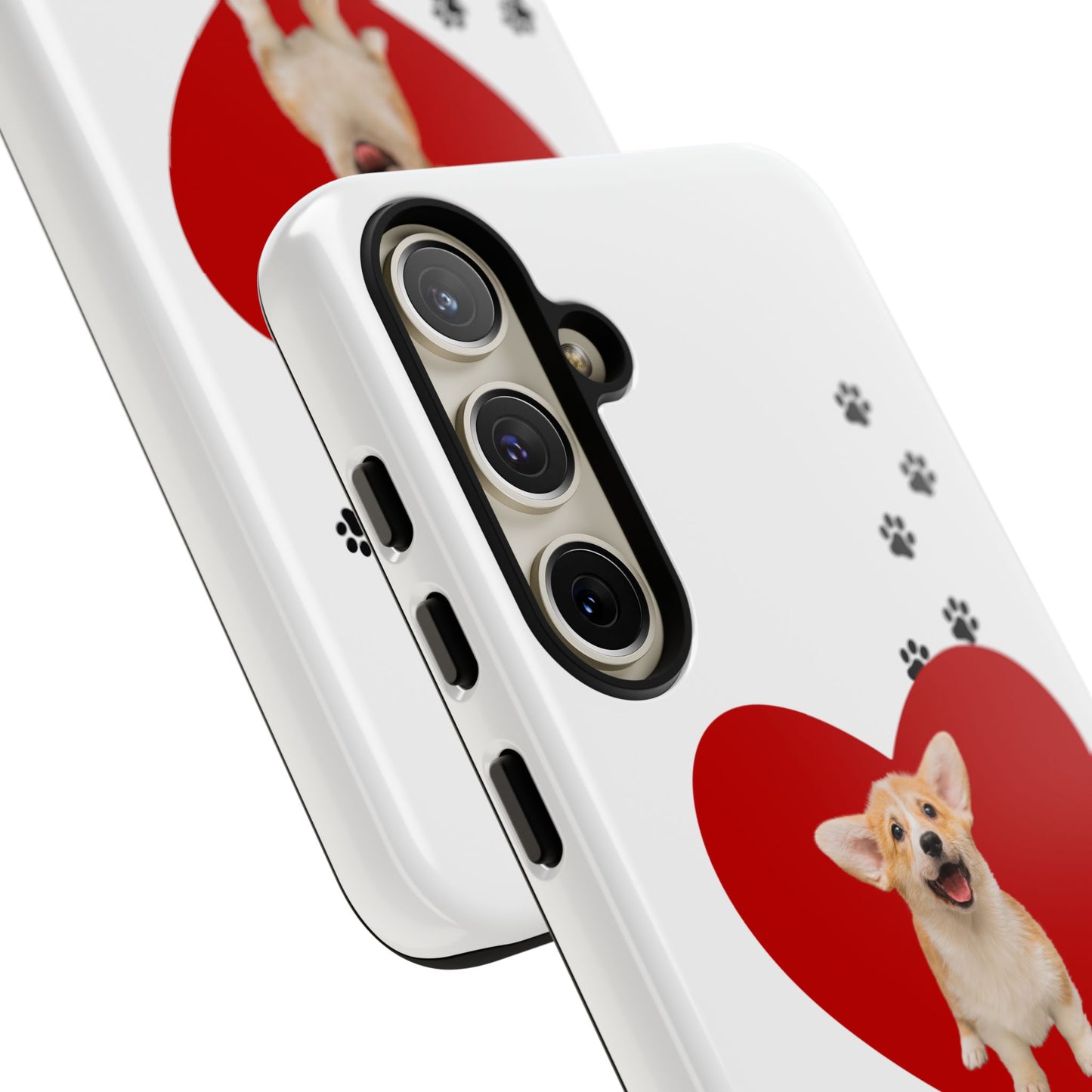 My Heart Belongs to Dog -Corgi Pup Version- Smart Phone Tough Case