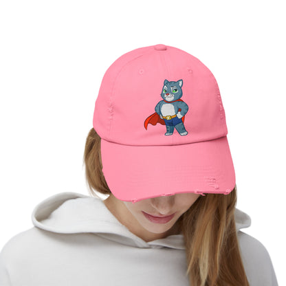 Unisex Cosmic the Explorer Distressed Cap