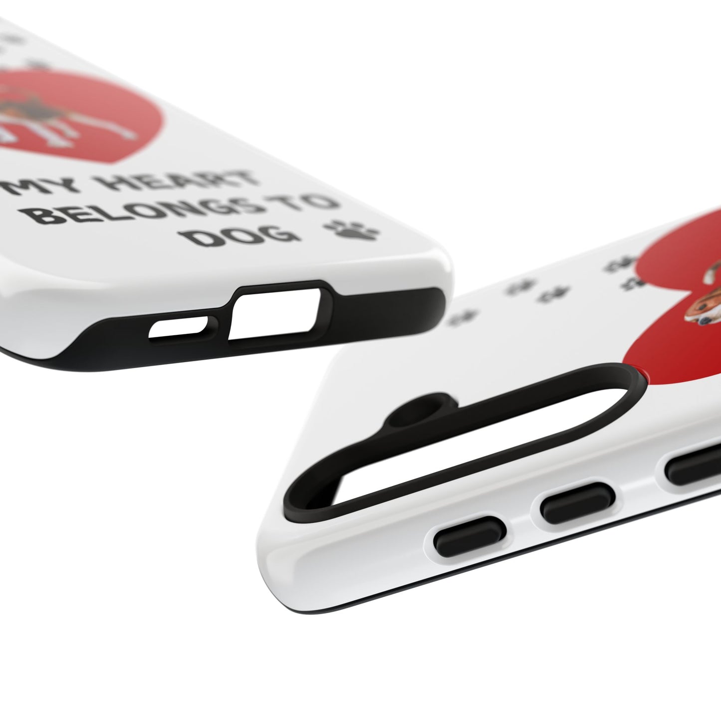 My Heart Belongs to Dog -Beagle Version-  Smart Phone Tough Case