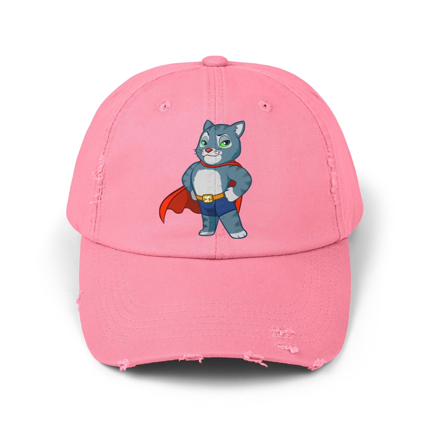 Unisex Cosmic the Explorer Distressed Cap