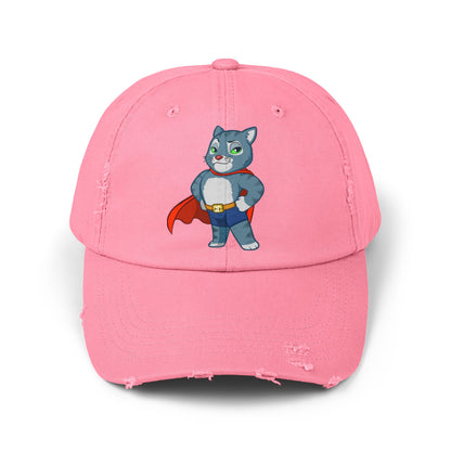 Unisex Cosmic the Explorer Distressed Cap