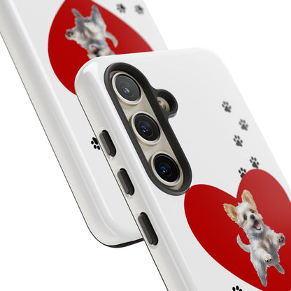 My Heart Belongs to Dog -Pup Version-  Smart Phone Tough Case