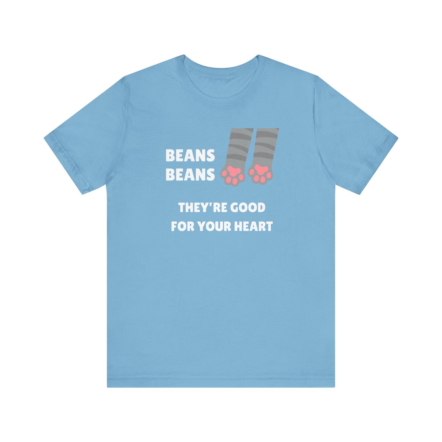 Cat Paws Beans Short Sleeve Tee