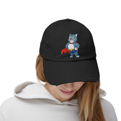 Unisex Cosmic the Explorer Distressed Cap