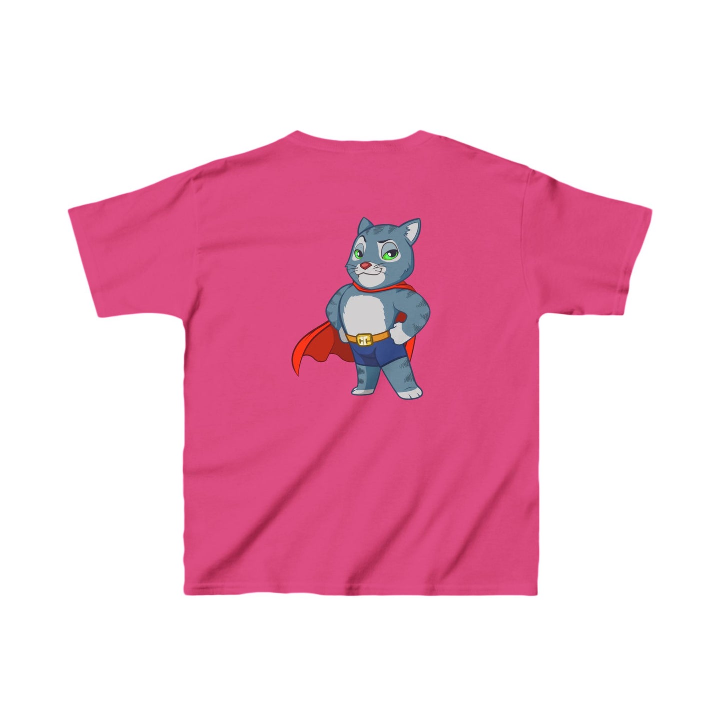 I Conquered with COSMIC CAT Kids Heavy Cotton™ Tee