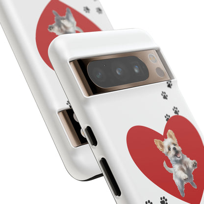 My Heart Belongs to Dog -Pup Version-  Smart Phone Tough Case