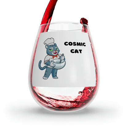 Chef Cosmic's Favorite Stemless Wine Glass, 11.75oz