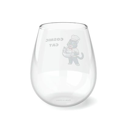 Chef Cosmic's Favorite Stemless Wine Glass, 11.75oz