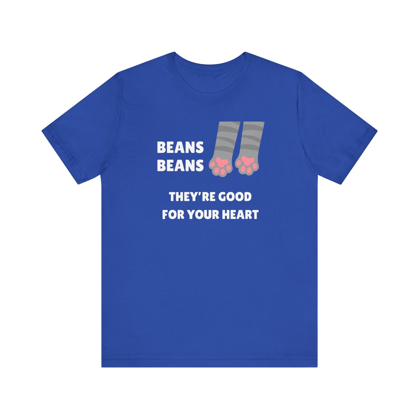 Cat Paws Beans Short Sleeve Tee