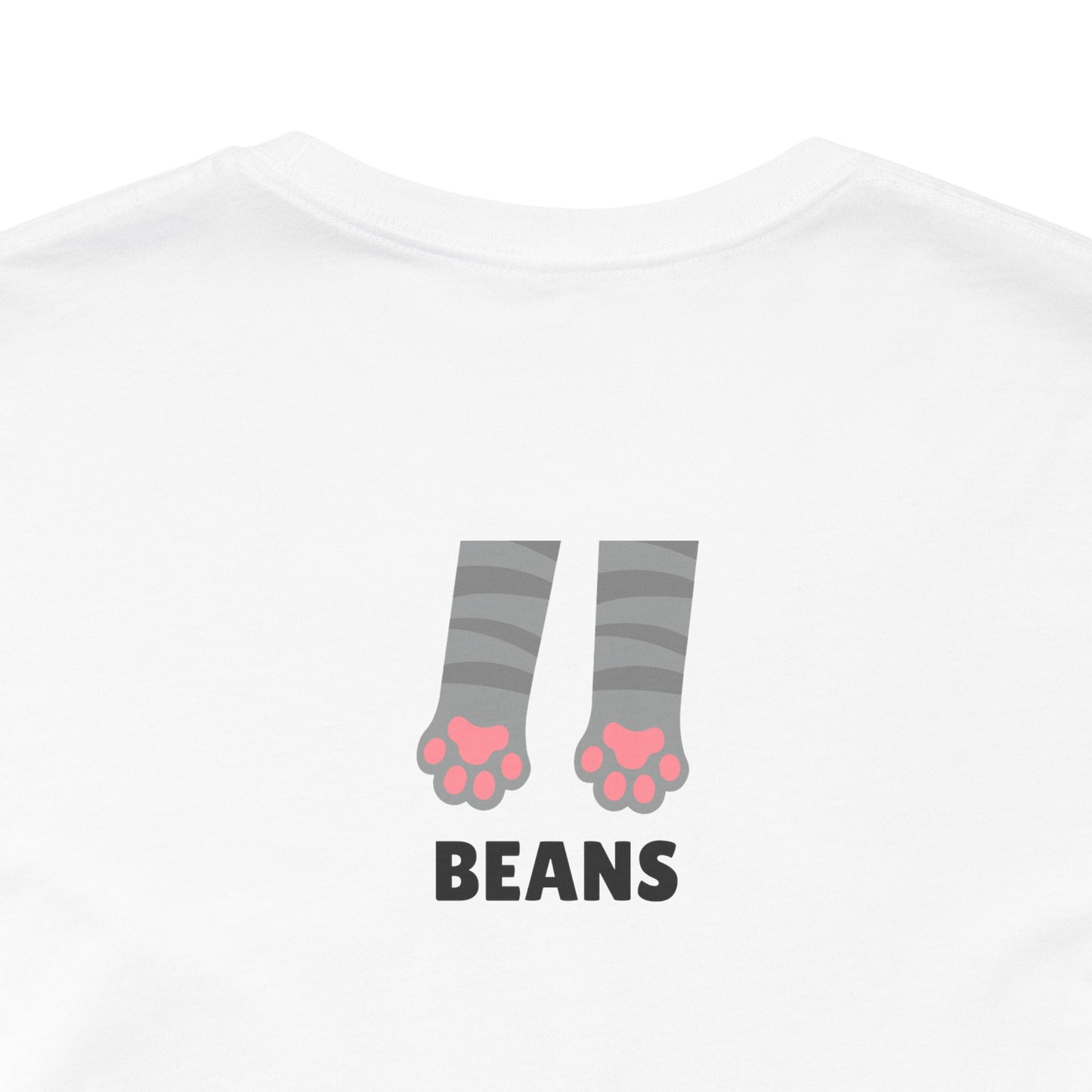 Cat Paws Beans Short Sleeve Tee