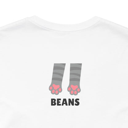 Cat Paws Beans Short Sleeve Tee