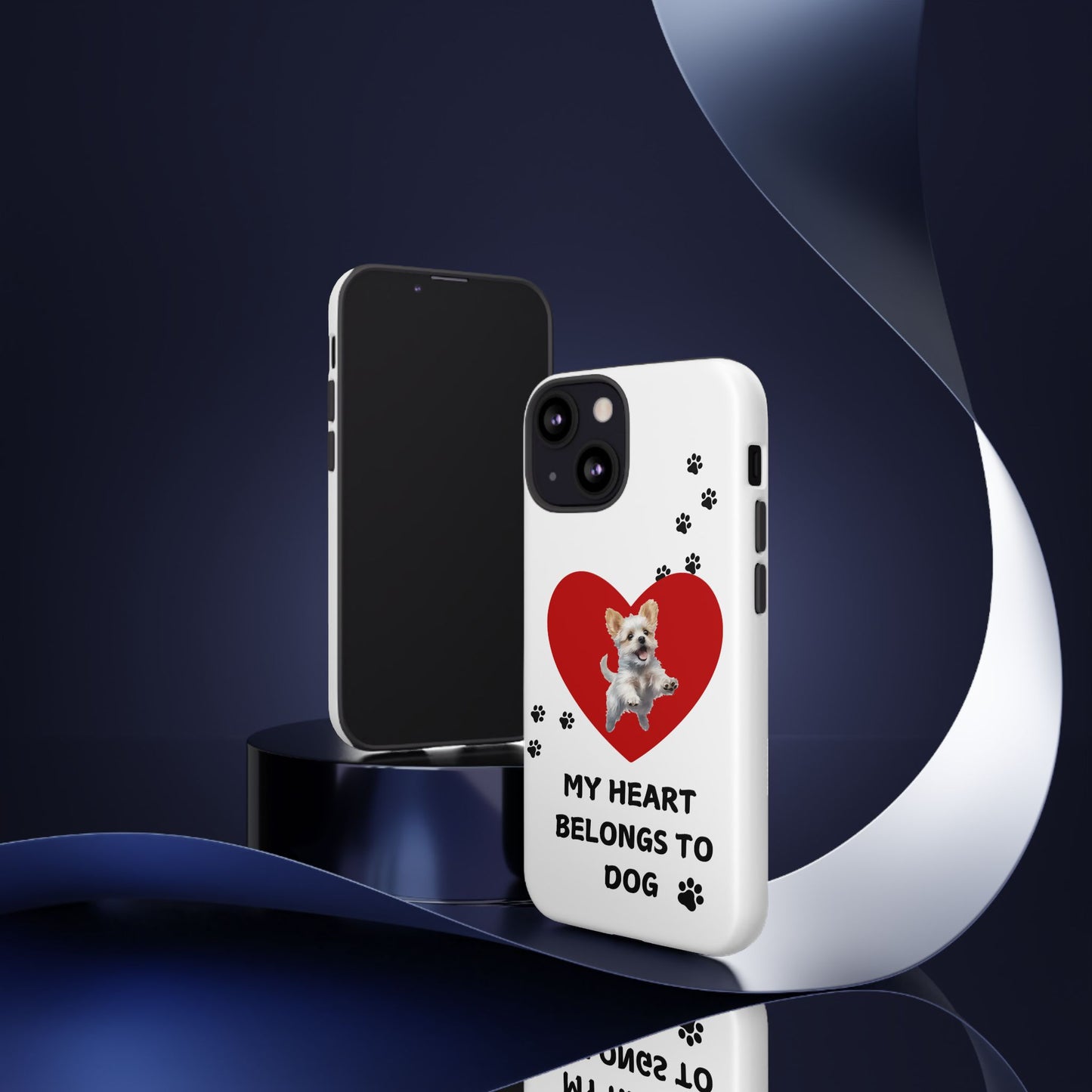 My Heart Belongs to Dog -Pup Version-  Smart Phone Tough Case