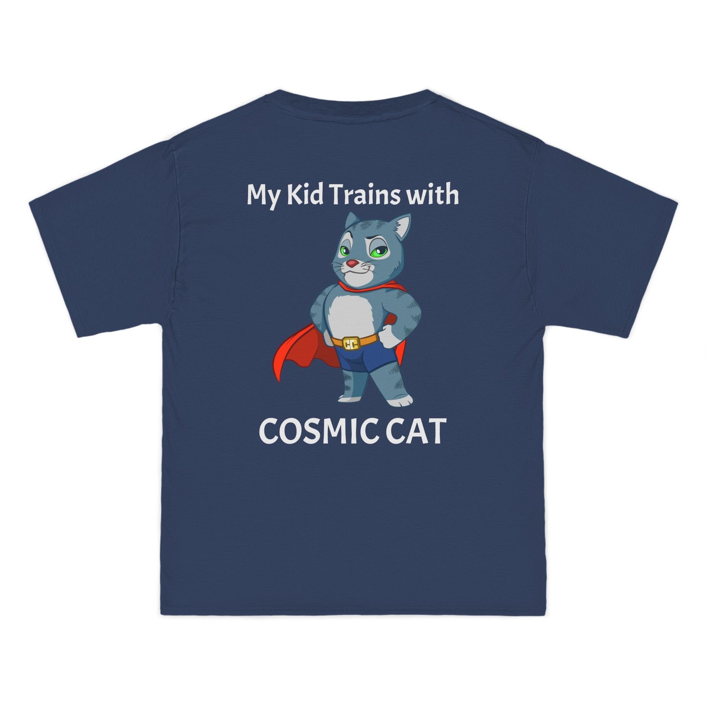 Dad Cosmic Cat Short-Sleeve Beefy-T®  Mens T-Shirt