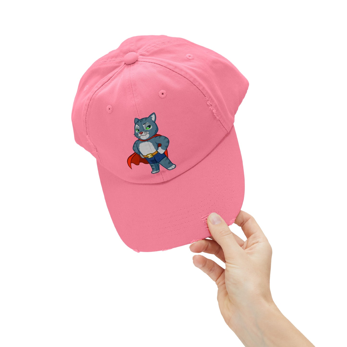 Unisex Cosmic the Explorer Distressed Cap