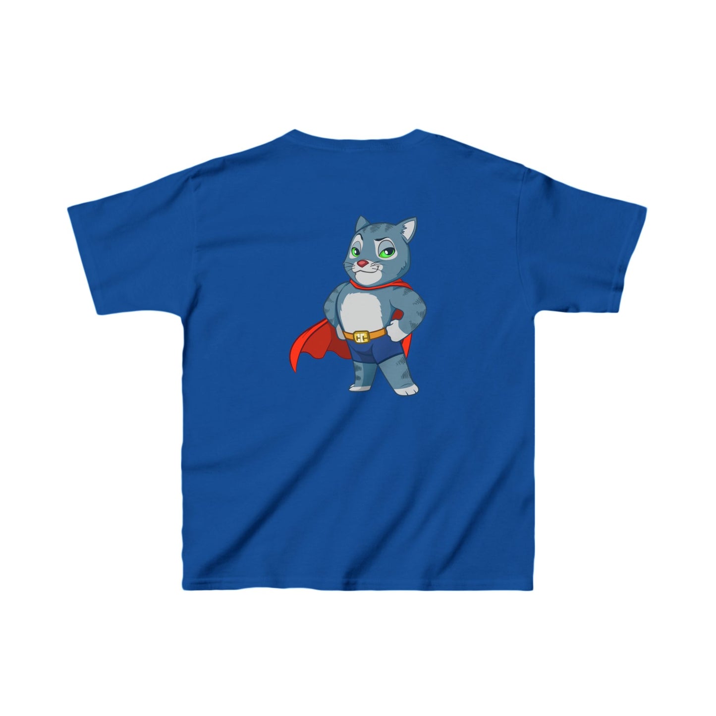 I Conquered with COSMIC CAT Kids Heavy Cotton™ Tee