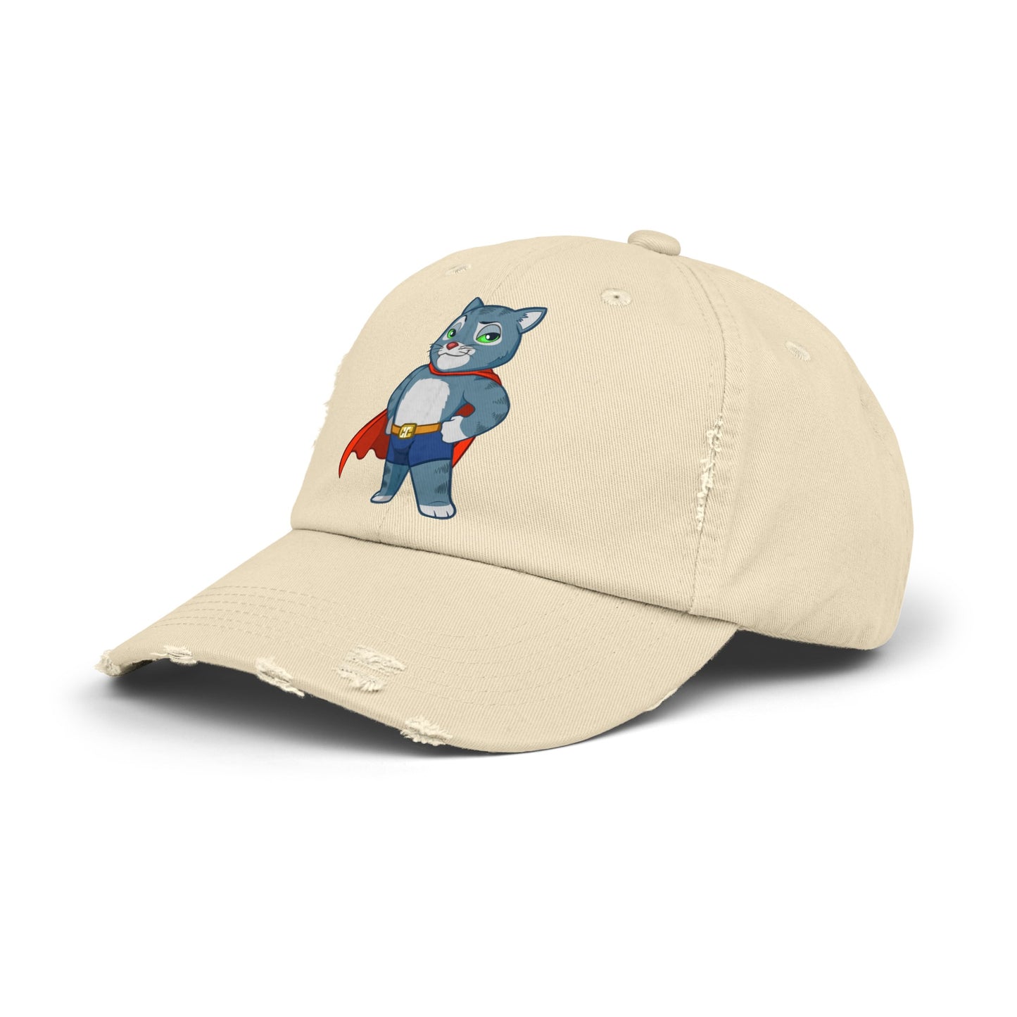 Unisex Cosmic the Explorer Distressed Cap