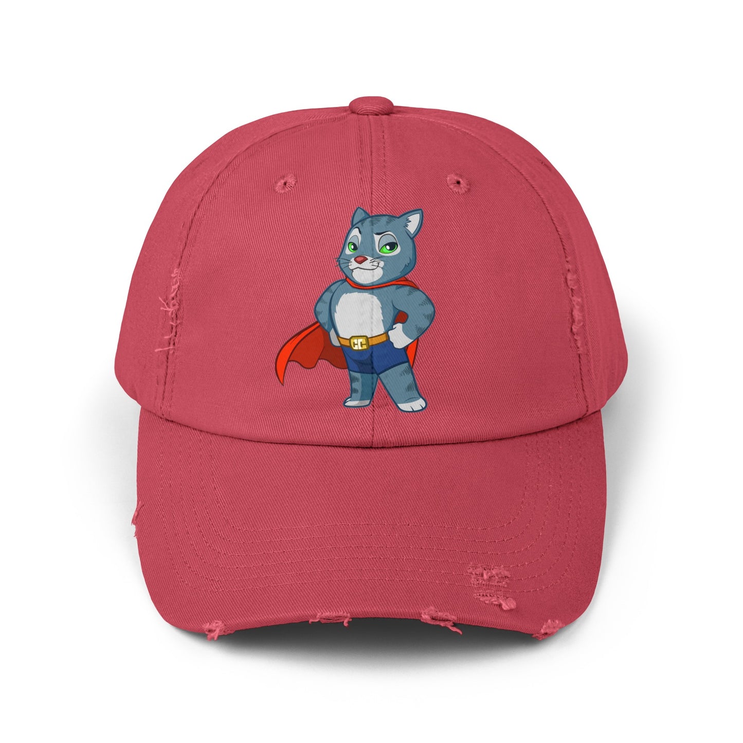 Unisex Cosmic the Explorer Distressed Cap