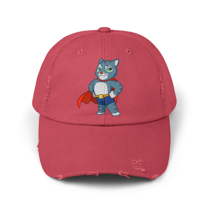 Unisex Cosmic the Explorer Distressed Cap