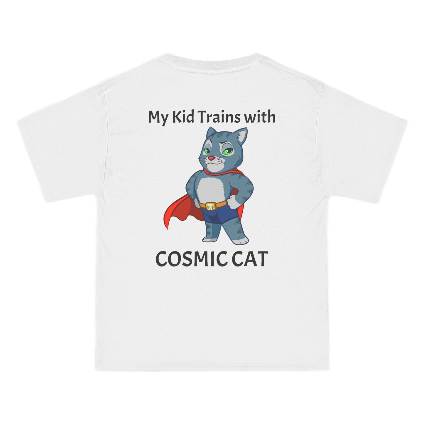 Dad Cosmic Cat Short-Sleeve Beefy-T®  Mens T-Shirt