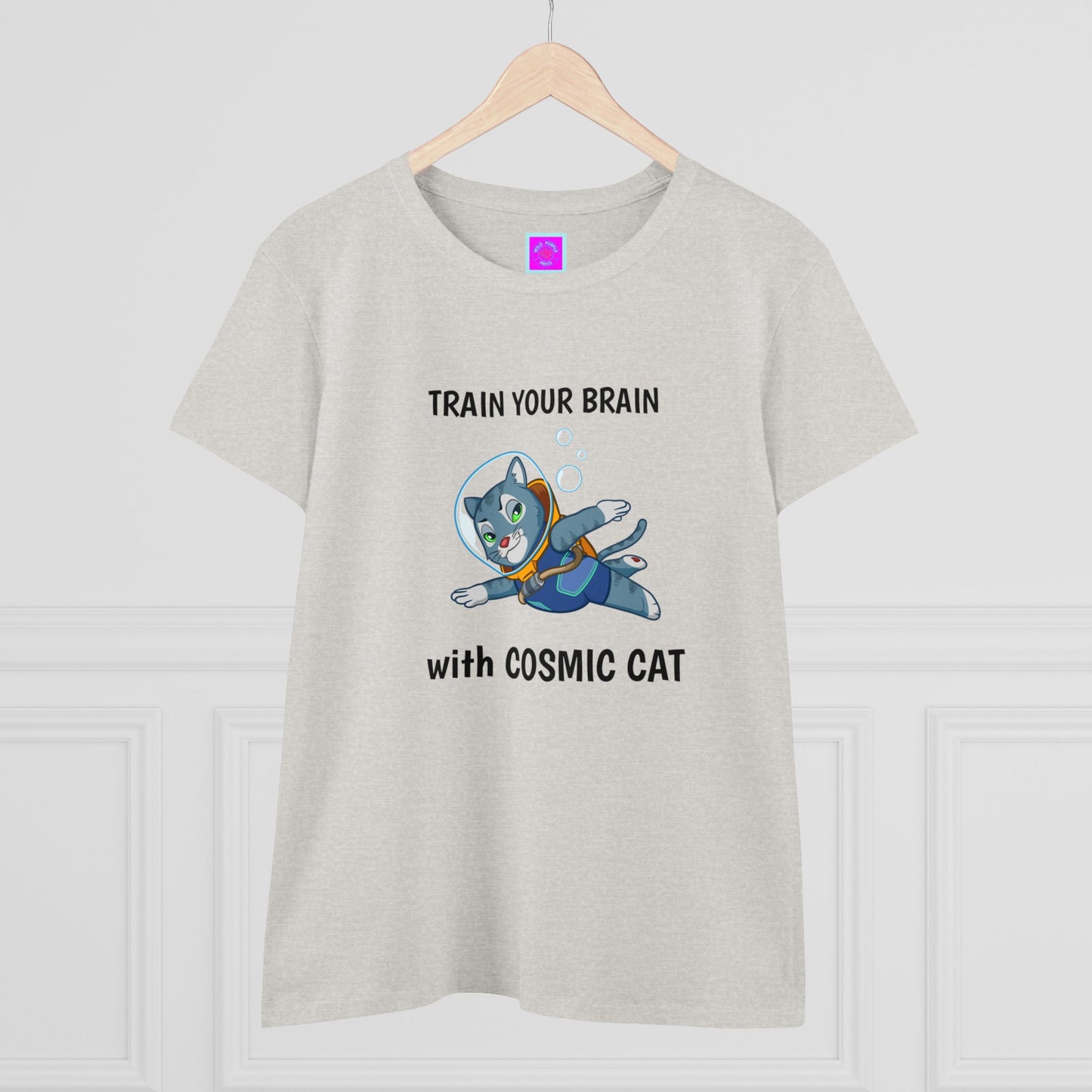 Women's Midweight Cotton Diving Cosmic Tee