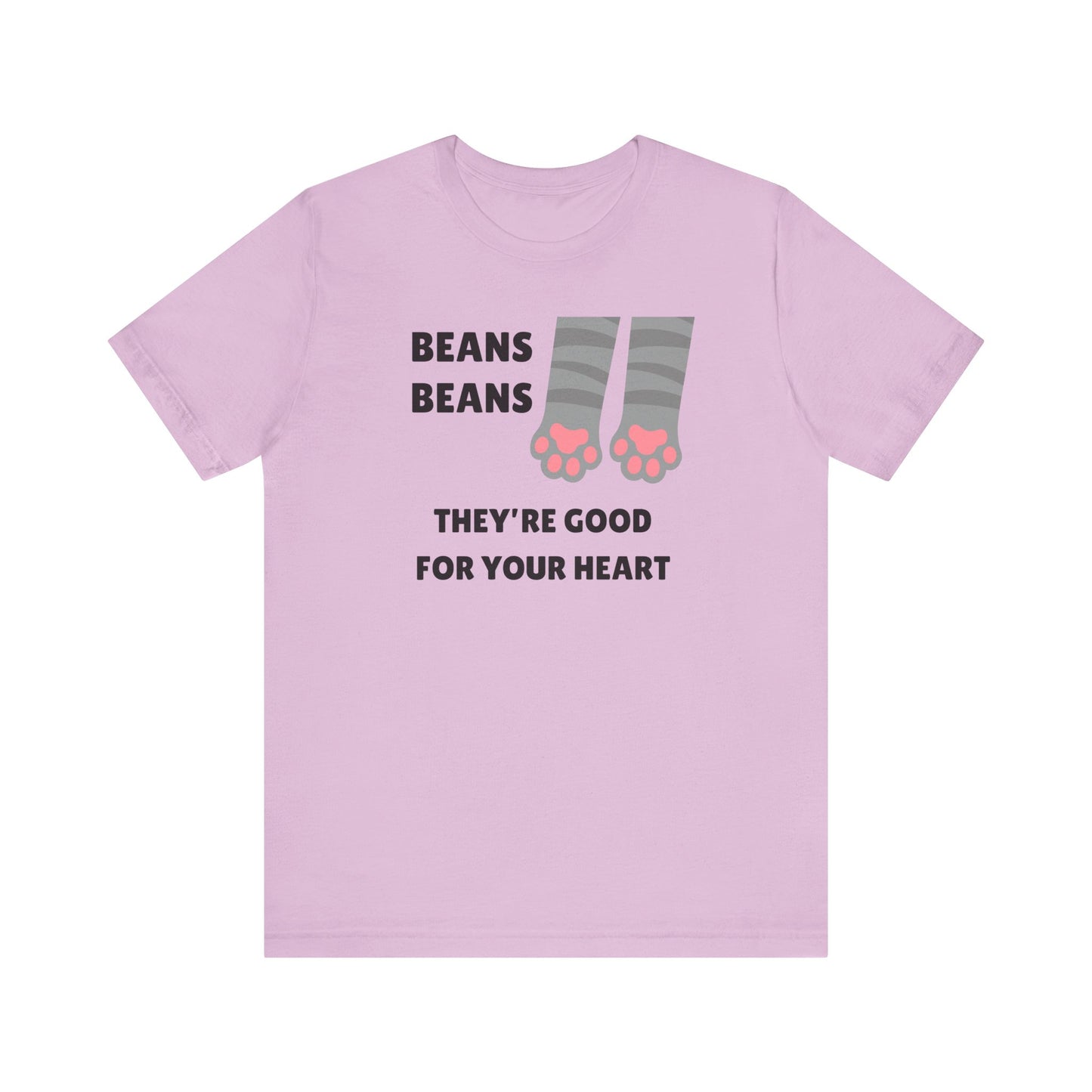 Cat Paws Beans Short Sleeve Tee