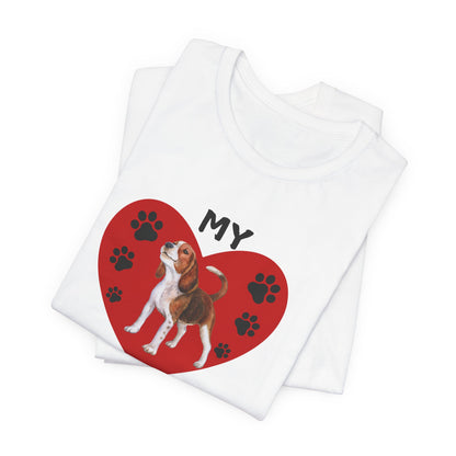 Beagle - My Heart Belongs to Dog TEE