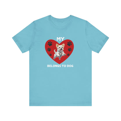 Puppy Jumper- My Heart Belongs to Dog TEE