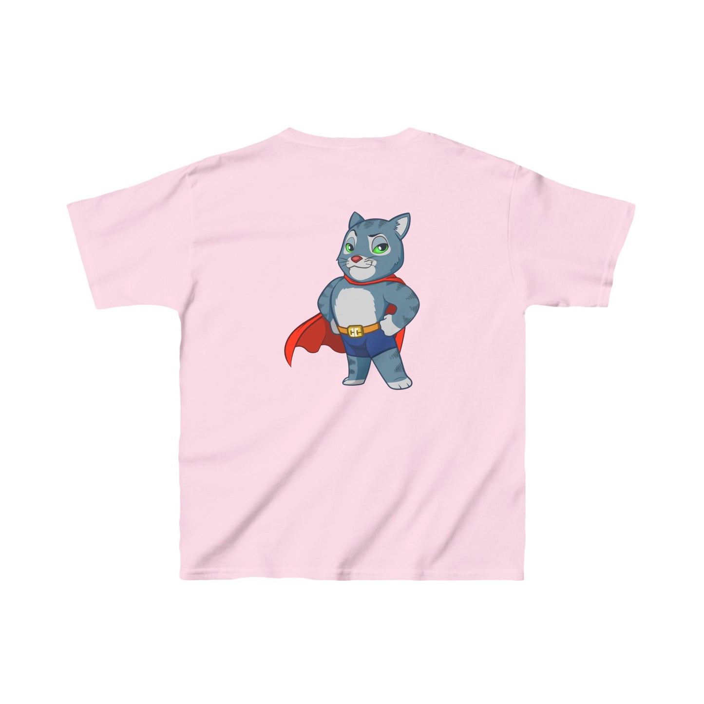 I Conquered with COSMIC CAT Kids Heavy Cotton™ Tee