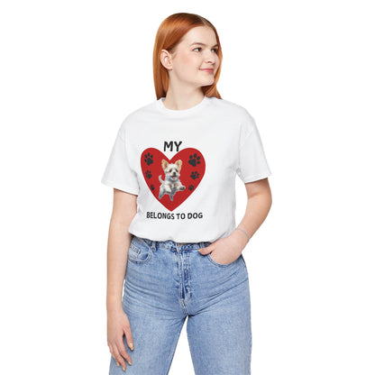 Puppy Jumper- My Heart Belongs to Dog TEE